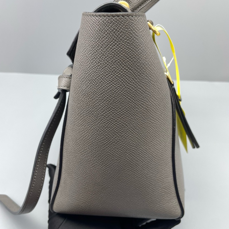 97新celine賽琳新標鯰魚小號全皮灰色/24*19*13cm/-2