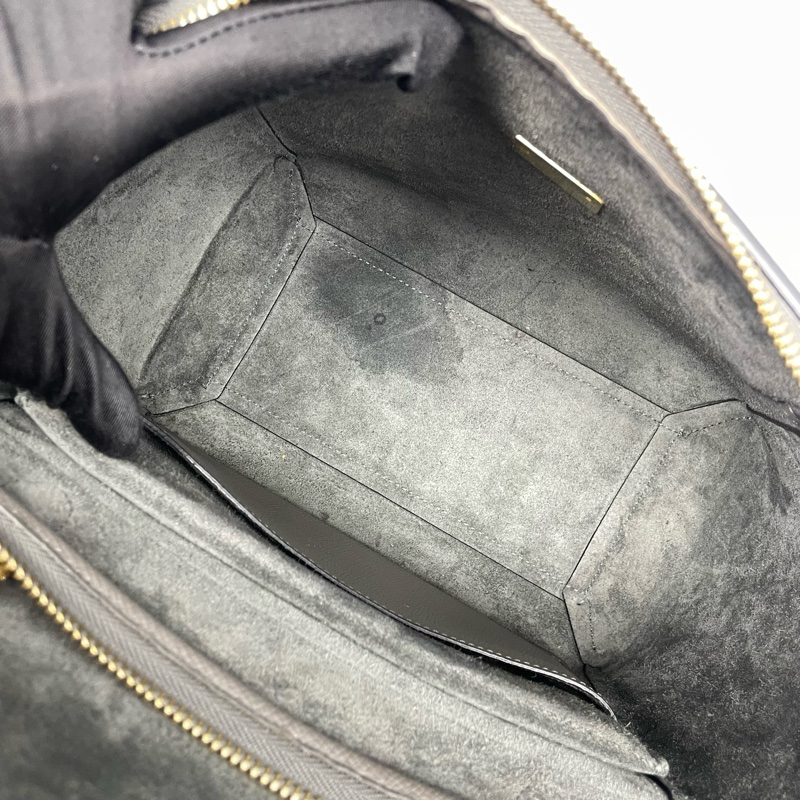 97新celine賽琳新標鯰魚小號全皮灰色/24*19*13cm/-7