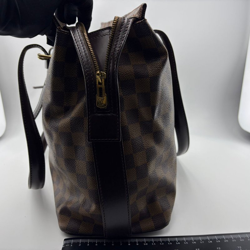 路易威登 Damier Ebene 棕棋盤格 Chelsea 手提包-2