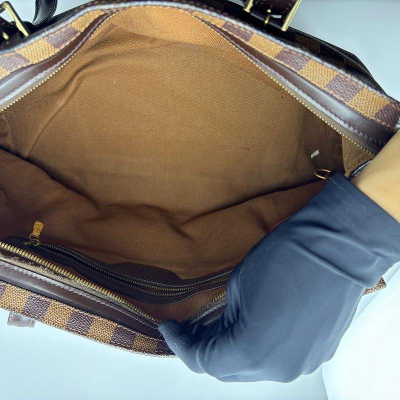 路易威登 Damier Ebene 棕棋盤格 Chelsea 手提包-12