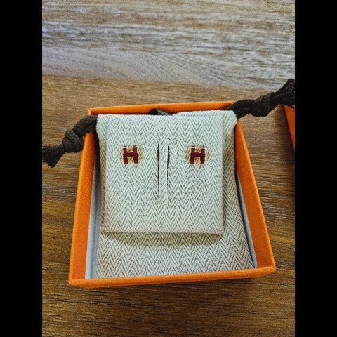 (全新品)愛馬仕mini pop H耳環