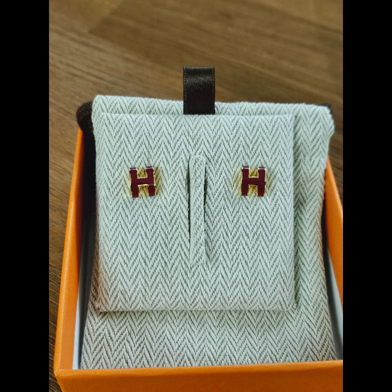 (全新品)愛馬仕mini pop H耳環-2