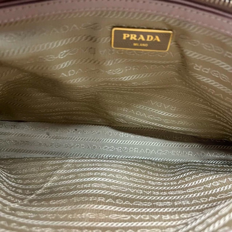 Prada粉色經典殺手包個人閒置出售-13
