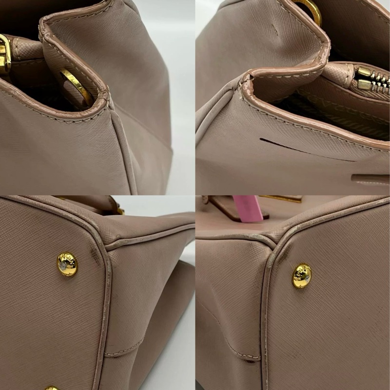 Prada粉色經典殺手包個人閒置出售-17