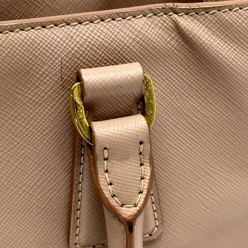 Prada粉色經典殺手包個人閒置出售-33