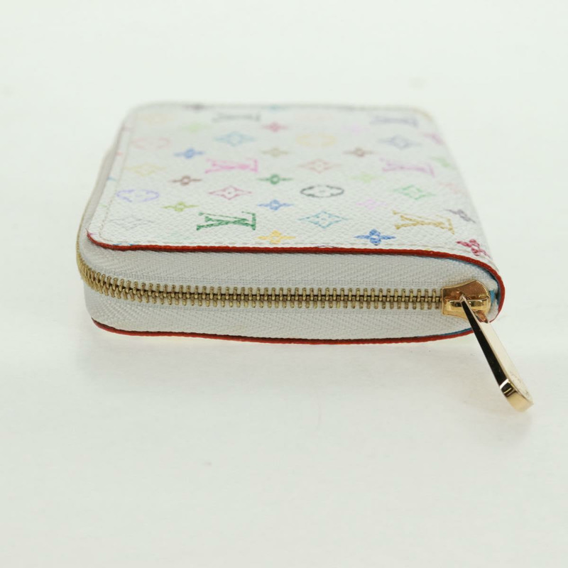 【日本直送】路易威登 Monogram Multicolor Zippy 零錢包 白色 M93741 正品 166044M-2