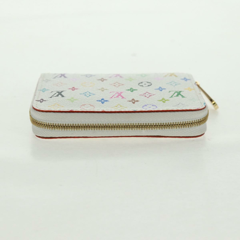 【日本直送】路易威登 Monogram Multicolor Zippy 零錢包 白色 M93741 正品 166044M-4
