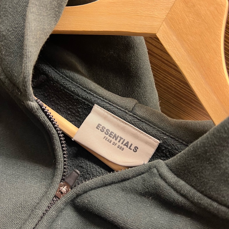 Fear of God 拉鍊連帽外套 Essentials Classic Full Zip Up Hoodie-3
