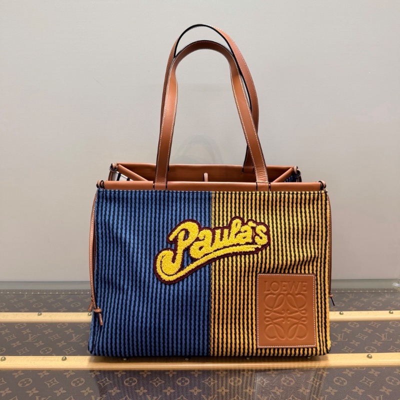 LOEWE 夏季限定 paula's聯名大號托特包38*28*29 98新配件塵袋-1