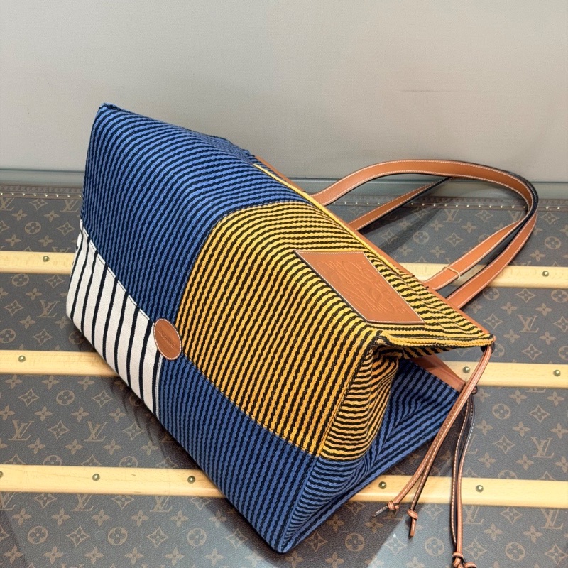 LOEWE 夏季限定 paula's聯名大號托特包38*28*29 98新配件塵袋-3