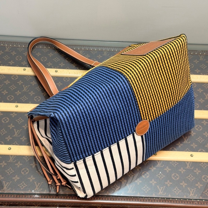 LOEWE 夏季限定 paula's聯名大號托特包38*28*29 98新配件塵袋-5