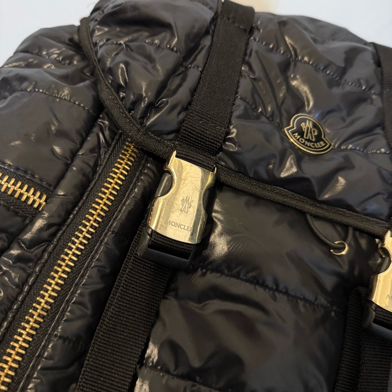 MONCLER 中古 黑色 雙肩背包-4
