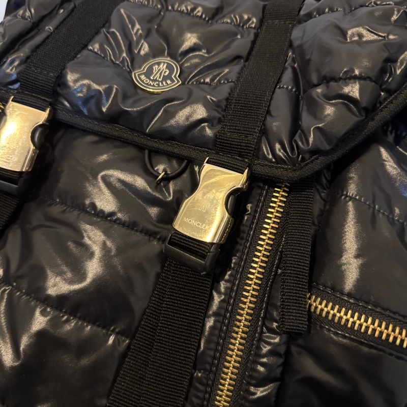 MONCLER 中古 黑色 雙肩背包-5