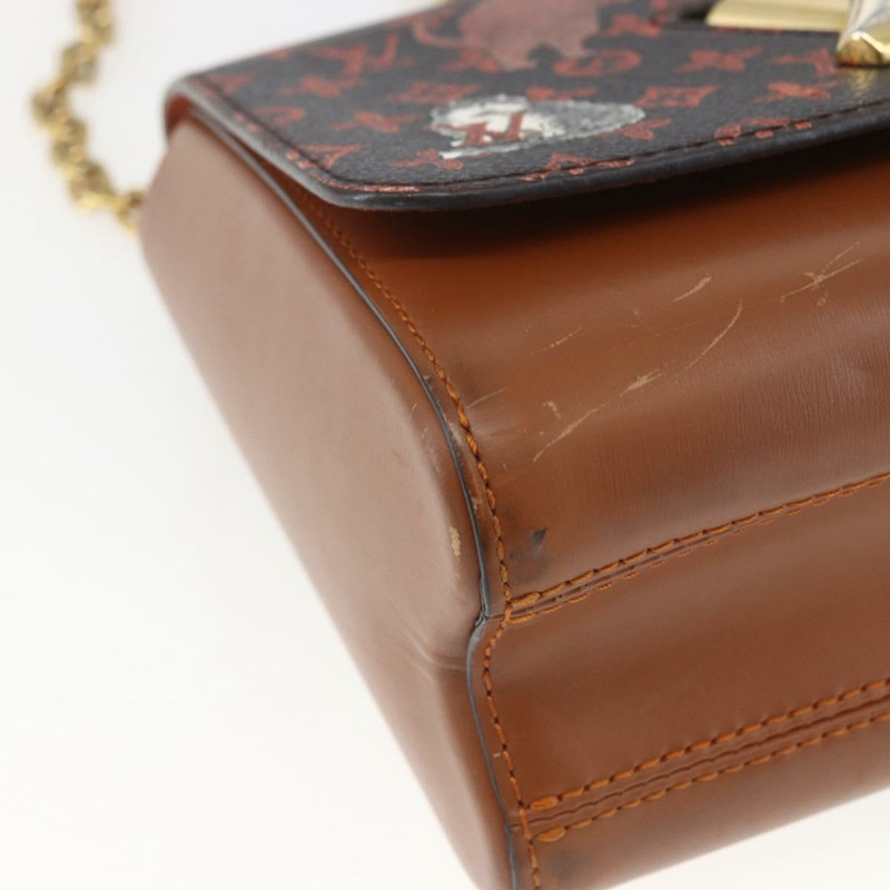 【日本直送】路易威登 Catgram Sack Twist MM 肩背包 酒紅色 M44408 LV 正品 161561SAV-14