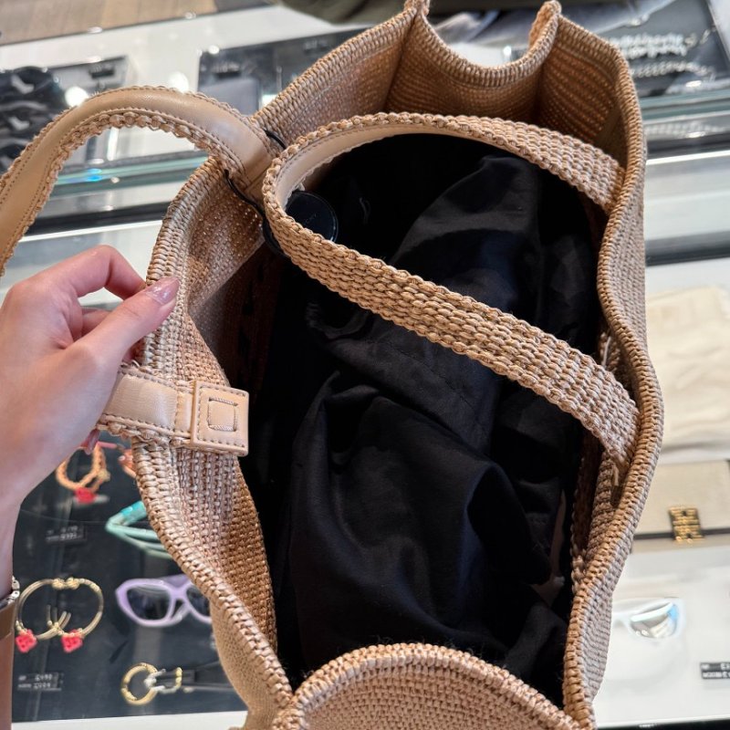 🎊新年特賣🧧Givenchy 中款 G-Tote 拉菲草風格托特包 米色-7