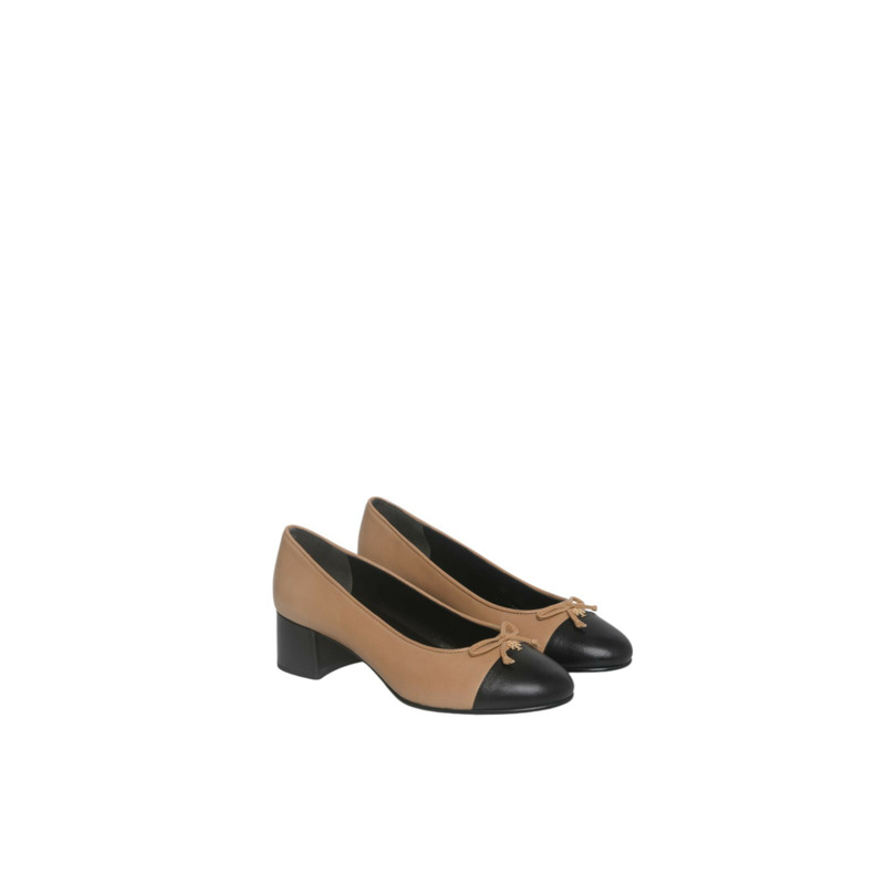 Cap-Toe 密頭高跟鞋-0