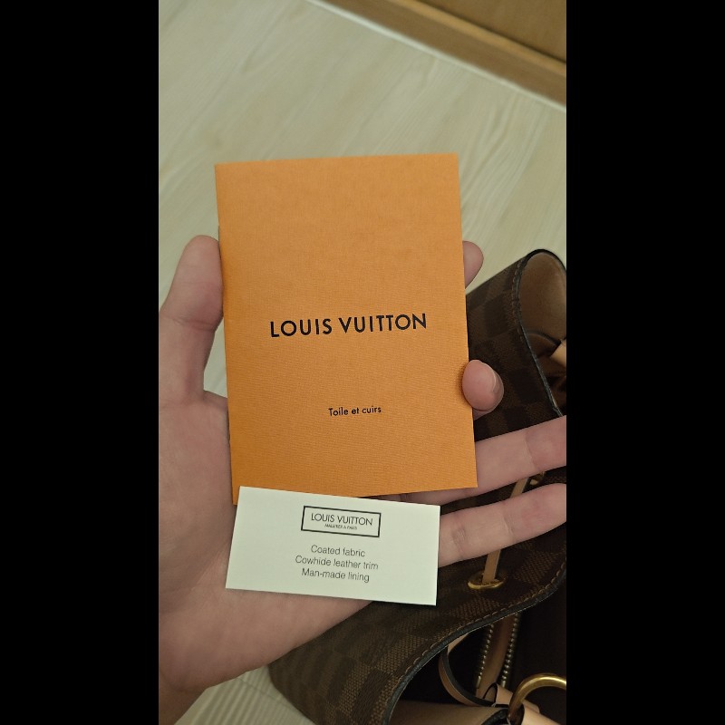 Louis Vuitton NEONOE棋盤格 粉紅色-8