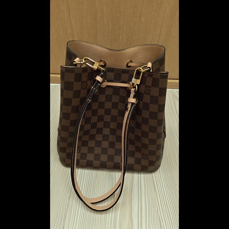 Louis Vuitton NEONOE棋盤格 粉紅色-13