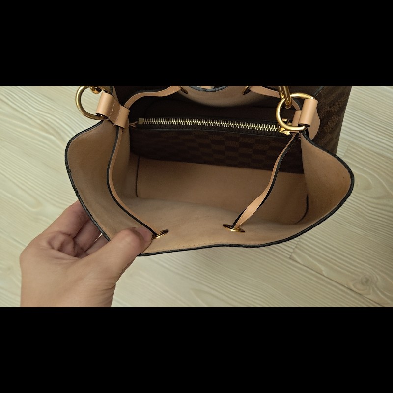 Louis Vuitton NEONOE棋盤格 粉紅色-18