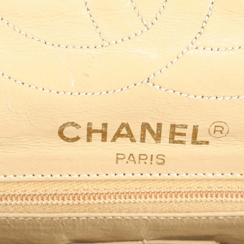 香奈兒 Matelasse 羊皮兩用肩背包,米色,女士-9
