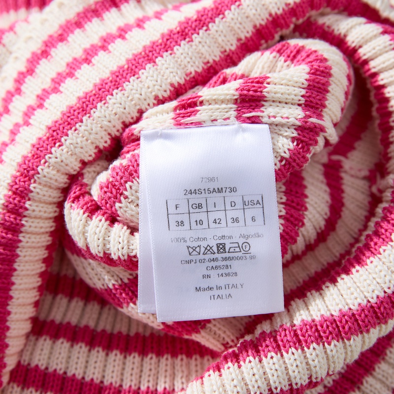 ❤️DIOR 爆款 幸運星粉色針織T恤-8