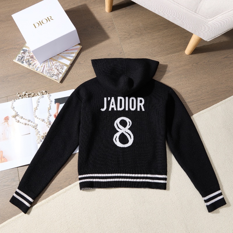 ❤️DIOR J'ADIOR 8 短款連帽毛衣-0