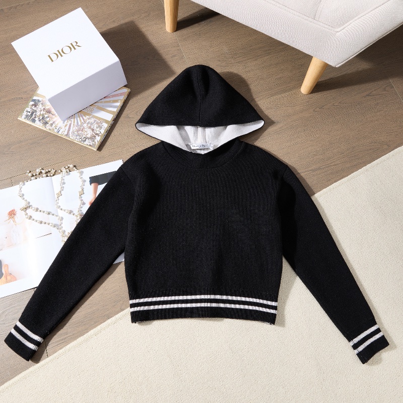 ❤️DIOR J'ADIOR 8 短款連帽毛衣-4