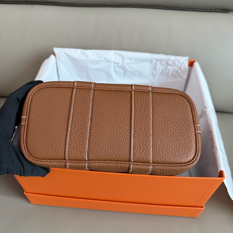 「M.Y精品」hermes 🐎 mini garden party mini gp 金棕 K 刻-15