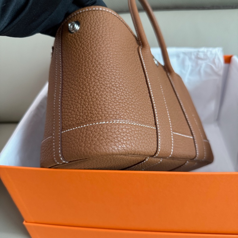 「M.Y精品」hermes 🐎 mini garden party mini gp 金棕 K 刻-20