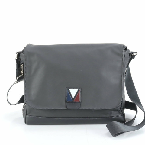 路易威登 V-Line Cross M50443 男士真皮單肩公事包