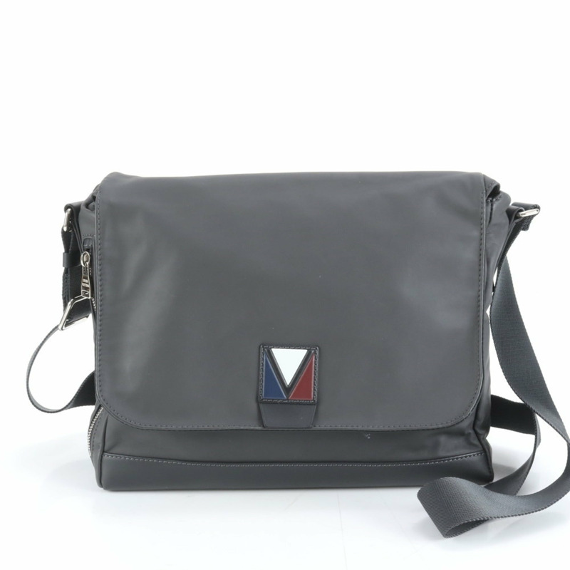 路易威登 V-Line Cross M50443 男士真皮單肩公事包-0