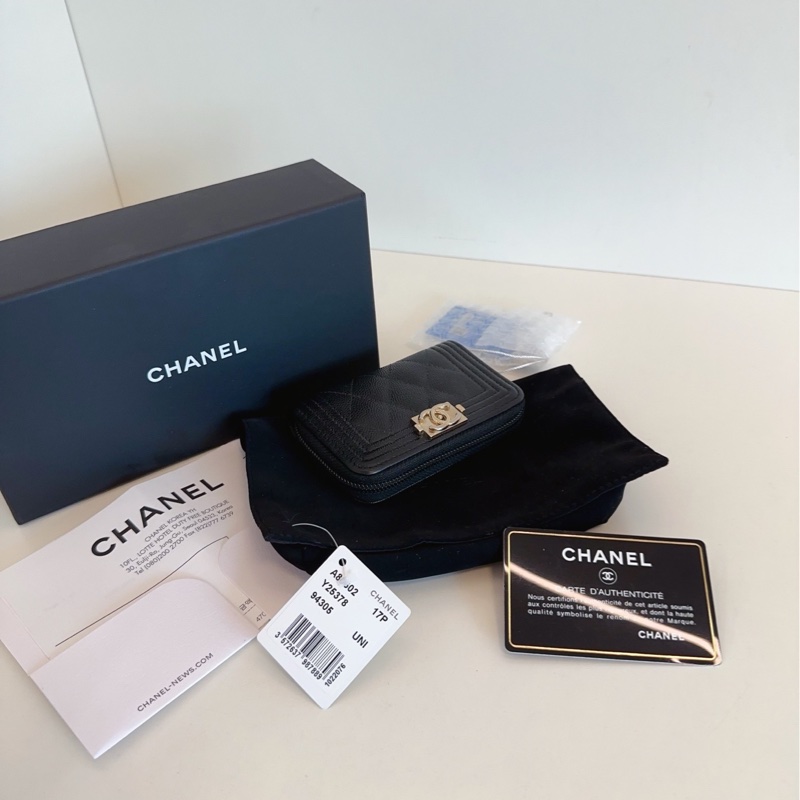 Chanel 香奈兒 leboy 黑金-2