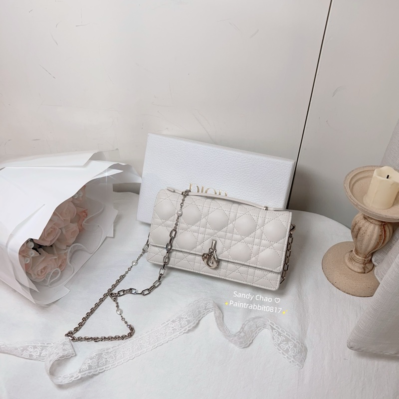 ෆ Dior Miss Dior Woc珍珠鏈條包-1