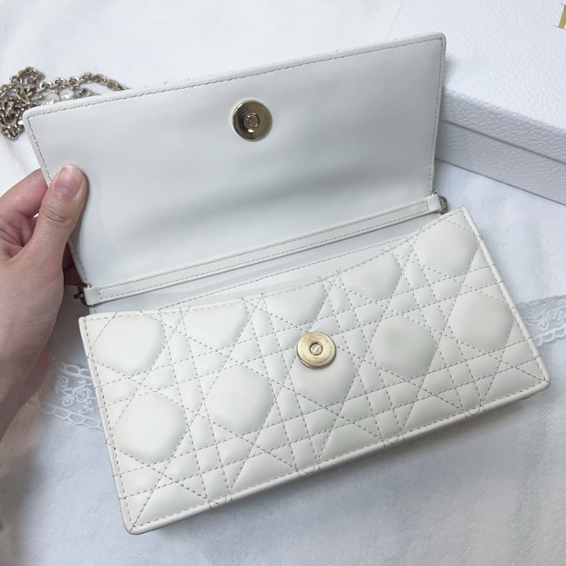 ෆ Dior Miss Dior Woc珍珠鏈條包-18