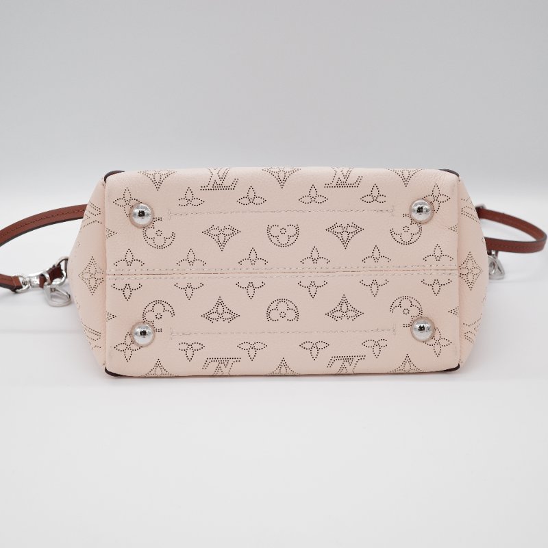 Louis Vuitton路易威登 Mahina Hina PM 經典老花 牛皮 肩背包 托特包 子母包-3