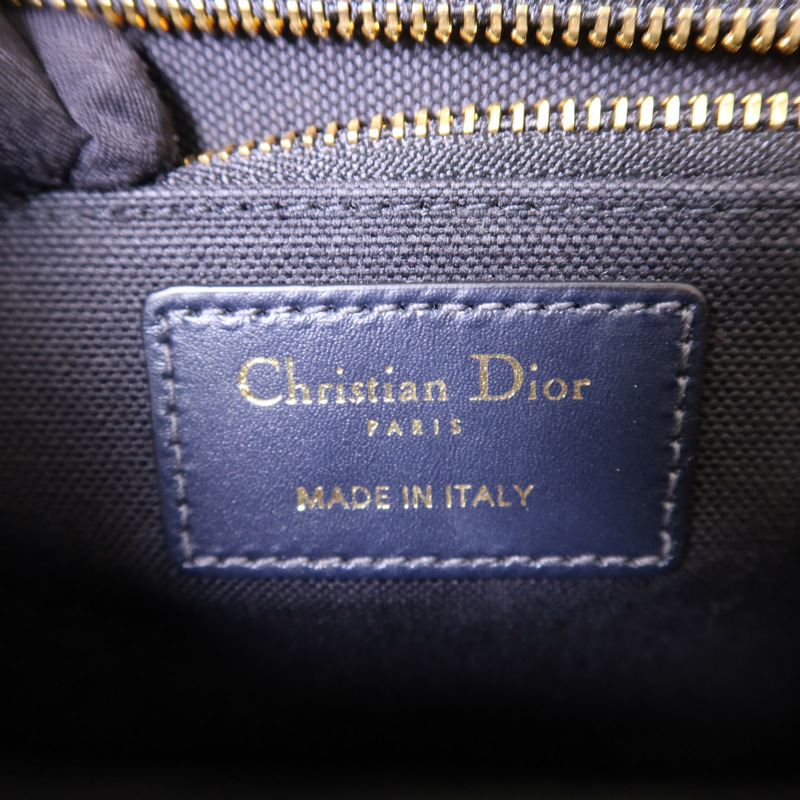Dior 帆布Montaigne 30金扣肩背袋-6