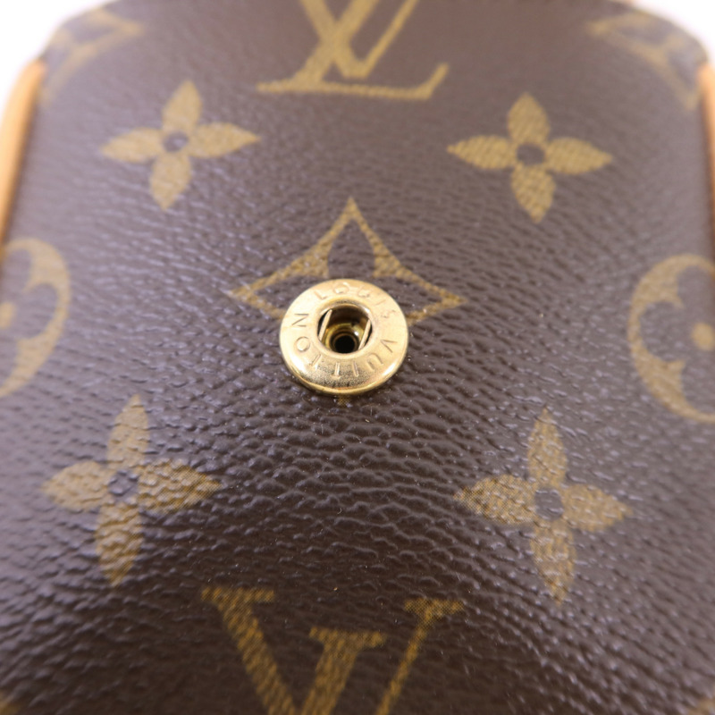 LOUIS VUITTON Monogram Pochette Cancun金扣肩背袋-8