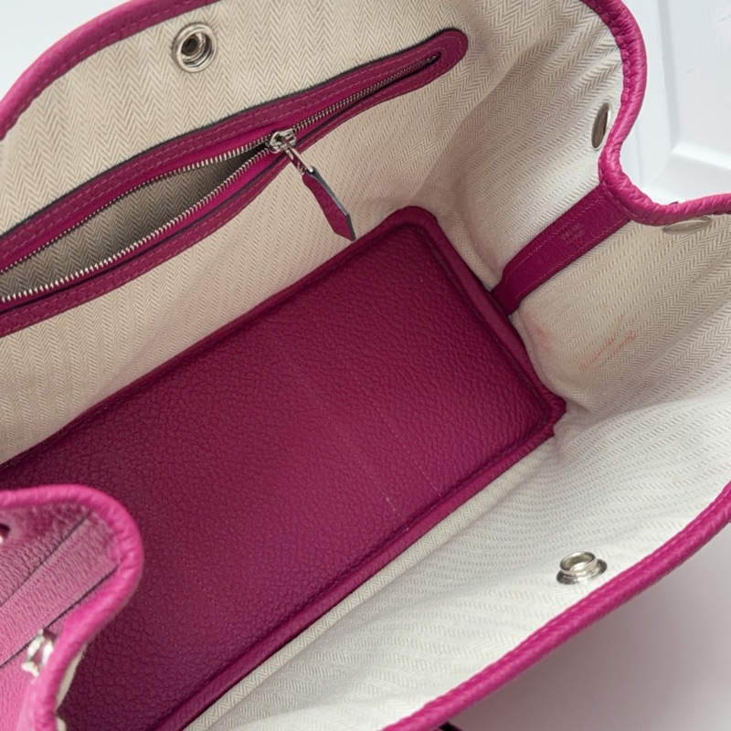 愛馬仕Hermes花園30手拎包，玫瑰紫色-7