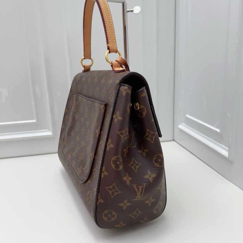  LV路易威登 老花Cluny克魯尼 中號 芯片款-3