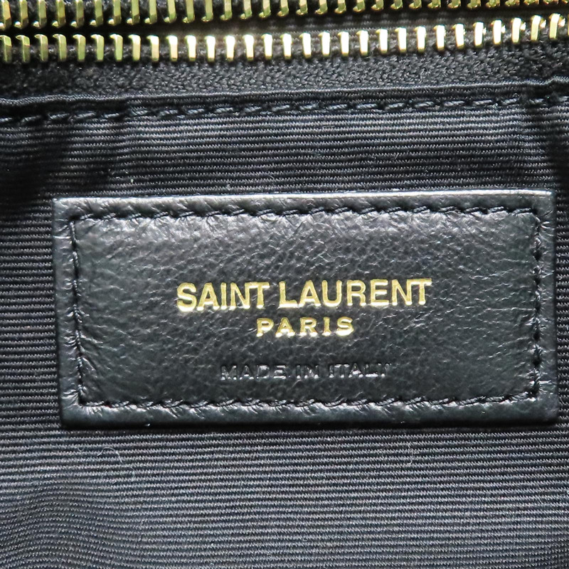 綠色 羊毛 羊皮 LouLou Puffer 肩背包【SAINT LAURENT YSL 聖羅蘭】 577476-8