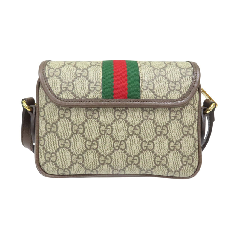 烏木色 GG Supreme帆布 Ophidia 肩背包【GUCCI 古馳】 772239-1