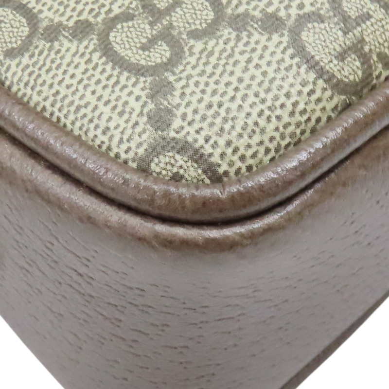 烏木色 GG Supreme帆布 Ophidia 肩背包【GUCCI 古馳】 772239-11