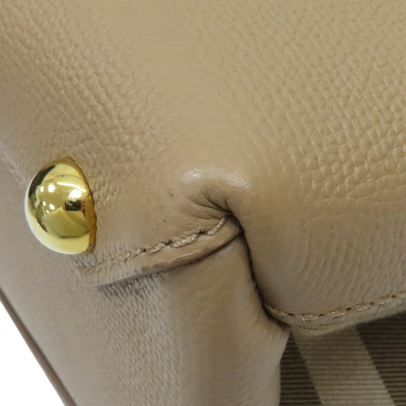 淺褐色 牛皮 Banner 兩用包【BURBERRY 巴寶莉】 8068550-12