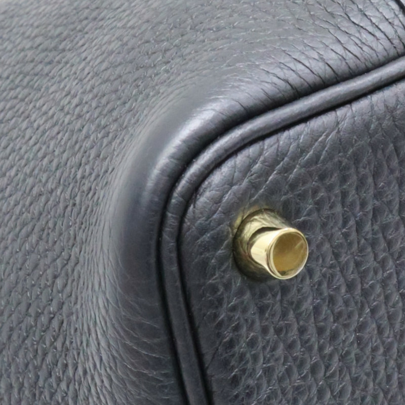 黑色 Taurillon牛皮 Picotin Lock 18 手提包 B刻 金釦【HERMES 愛馬仕】 H056289CC89-8