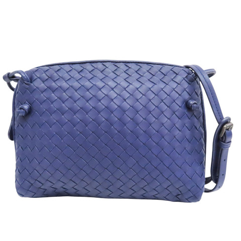 紫色 羊皮編織 Nodini 肩背包【BOTTEGA VENETA BV 寶緹嘉】 245354