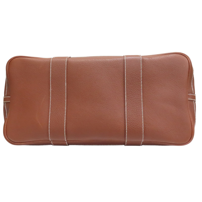 棕色 Negonda牛皮 Garden Party 36 手提包 口K刻【HERMES 愛馬仕】 H051568CK-3