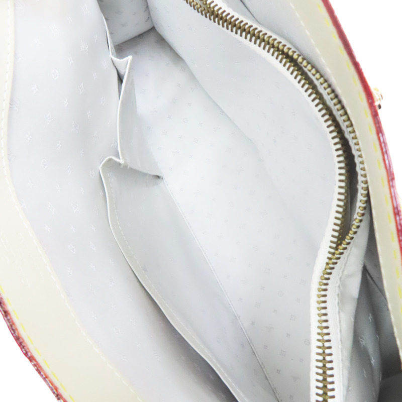 白色 Suhali 牛皮 Le Fabuleux 手提包【LOUIS VUITTON LV 路易威登】 M91815-4