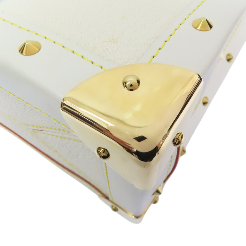 白色 Suhali 牛皮 Le Fabuleux 手提包【LOUIS VUITTON LV 路易威登】 M91815-12