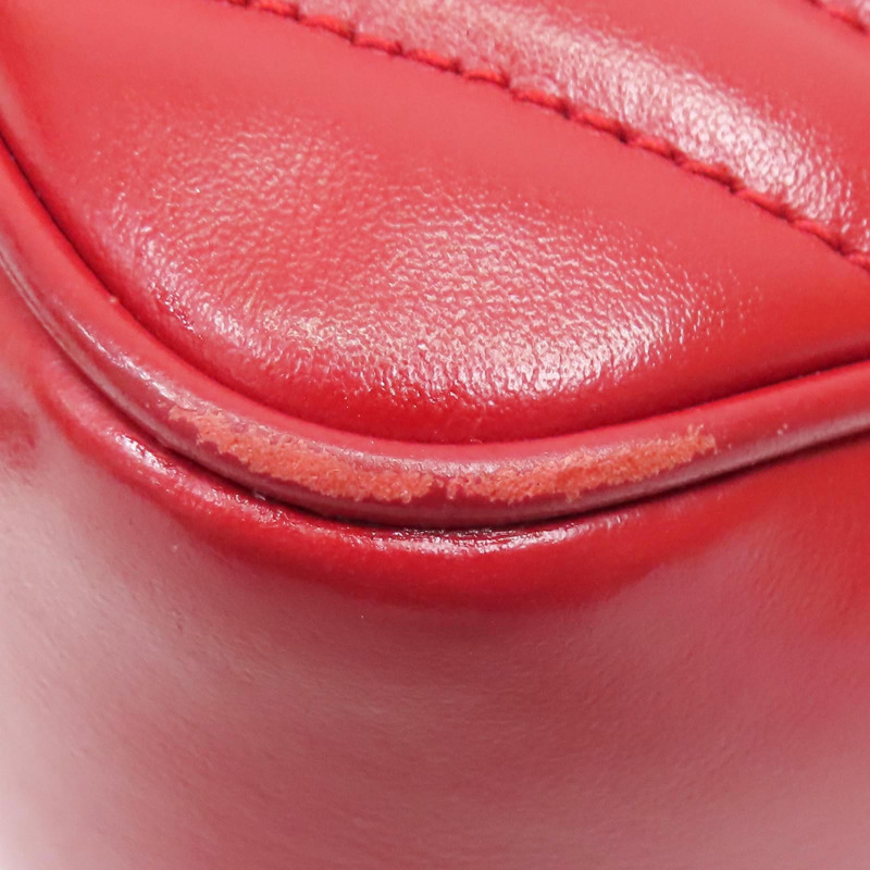 紅色 牛皮 Lou Camera Bag 肩背包【SAINT LAURENT YSL 聖羅蘭】 GUS520534-8