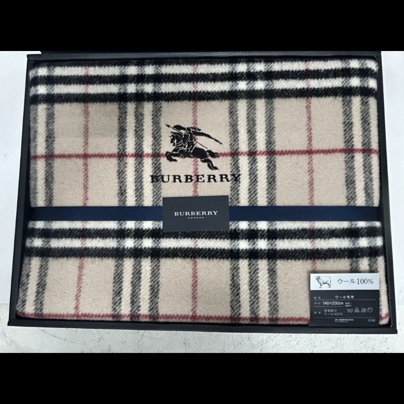 原價6萬／全新未使用／真品／Burberry London 羊毛毯／200×140cm-1